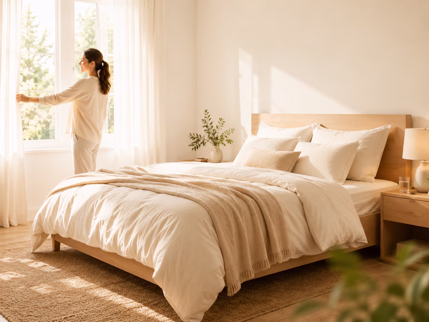The bedroom you rest in