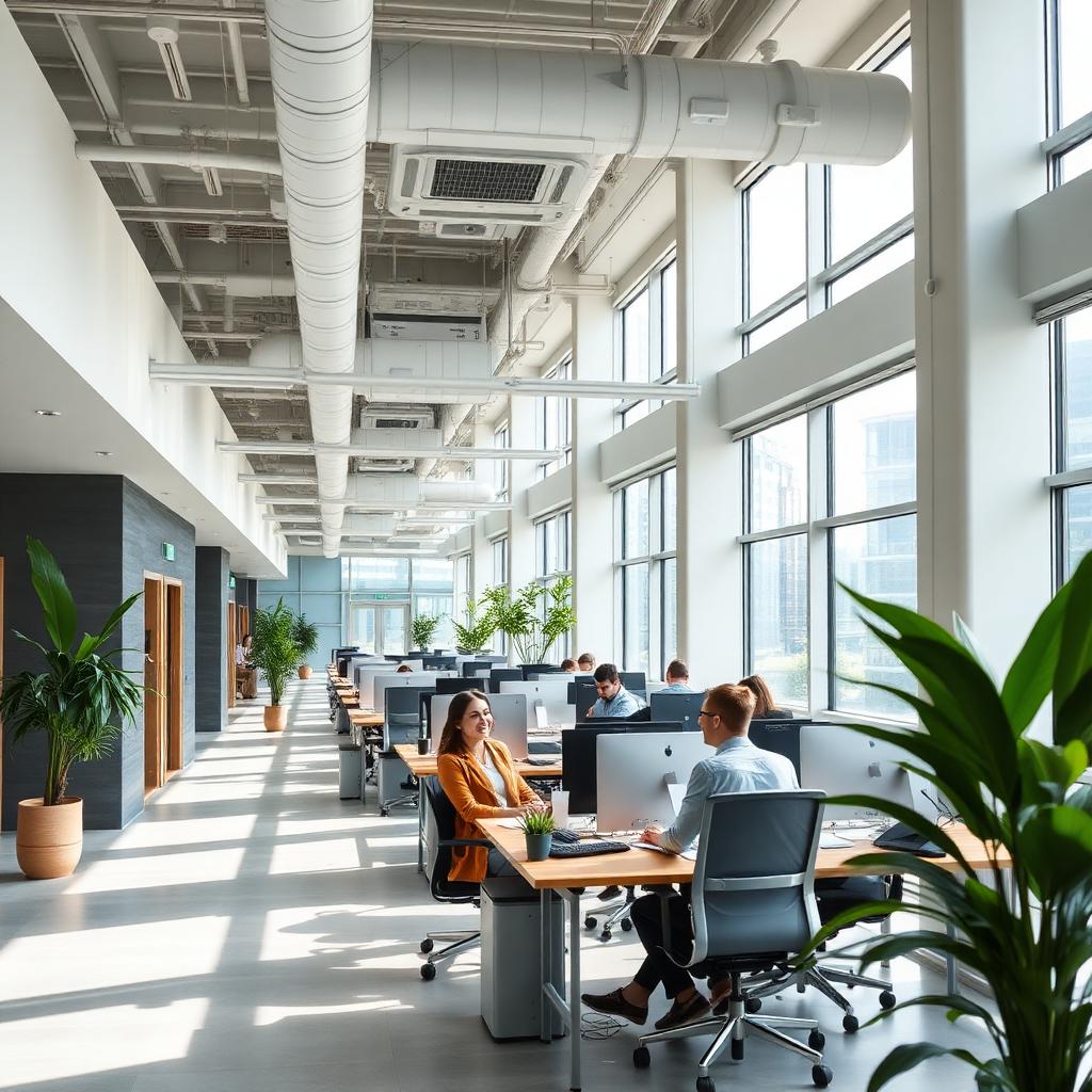 The results of a healthy breathing building